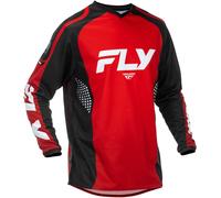 Fly Racing F-16 Long Sleeve Jersey Rosso XL Uomo