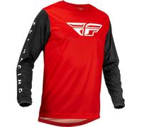 Fly Racing F-16 S23, maglia S male Rosso/Nero