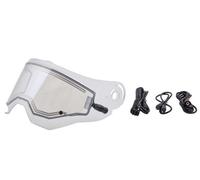 Fly Racing F73-88550 Viso Protezione per Trekker Caschi - Trasparente Con Cavo