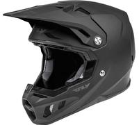 Fly Racing Formula CC Driver Solid Casco Motocross, nero, taglia L per maschi