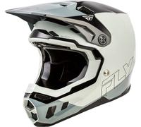 Fly Racing Formula CC Glide, casco da motocross M female Grigio Chiaro/Grigio/Nero