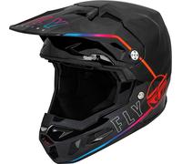 Fly Racing Formula CC S.E. Avenger, casco a croce XL male Nero/Arancione/Blu/Fucsia