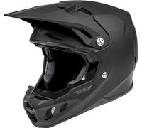 Fly Racing Formula CC Solid, casco da motocross XS male Nero Opaco