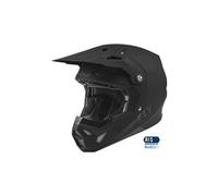 Fly Racing Formula CP Solid, croce casco M male Nero Opaco