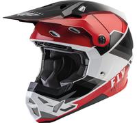 Fly Racing Formula CP Rush, casco da motocross XS male Nero/Rosso/Bianco