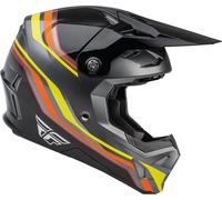 Fly Racing Formula CP S.E. Speeder, casco da motocross XL male Nero/Grigio/Giallo/Arancione