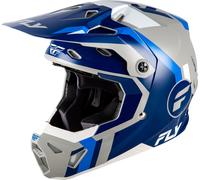 Fly Racing Formula CP Seal, casco da motocross L female Blu Scuro/Blu/Grigio/Bianco