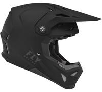 Fly Racing Formula CP Solid, casco da motocross XS female Nero Opaco