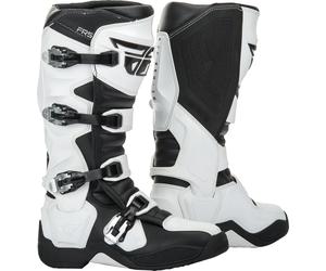 Fly Racing FR5 Stivali motocross, nero-bianco, taglia 42 per maschi