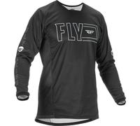 Fly Racing Kinetic Fuel Maglia Motocross, nero, taglia L per maschi