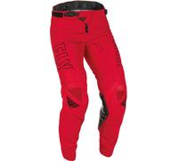 Fly Racing Kinetic Fuel Pantaloni Motocross, rosso, taglia 40 per maschi
