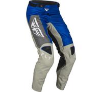 Fly Racing Mx Kinetic Fuel Off-road Pants Blu,Grigio 30 Uomo