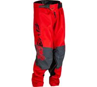 Fly Racing Kinetic Khaos, pantaloni tessili per bambini 22 male Rosso/Grigio/Nero