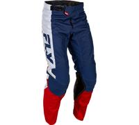 Fly Racing Kinetic, pantaloni in tessuto 38 male Blu/Rosso/Bianco/Nero
