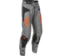 FLY Racing Kinetic SYM Pantaloni - Grigio/Arancione/Nero, nero