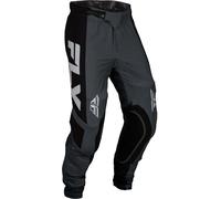 Fly Racing Lite 2024 Pantaloni da motocross, nero-grigio, taglia 30 per maschi