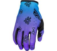 Fly Racing Lite Outline Special Edition, guanti XXL male Blu/Lilla/Nero