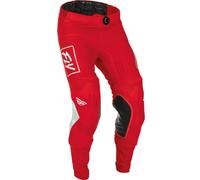 Fly Racing Lite, pantaloni in tessuto 38 male Rosso/Bianco