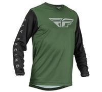 FLY RACING Maglia F-16 Verde Oliva/Nero M - 376-923M