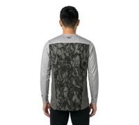 Fly Racing Maglietta A Maniche Lunghe Radium Dark Grey Camo / Grey