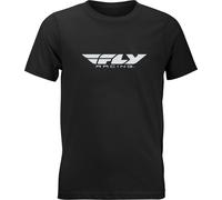 Fly Racing Maglietta Corporate Youth (2021) Nera Sm 352-0664YS
