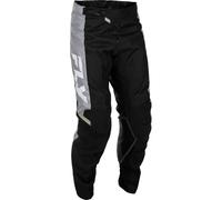 Fly Racing Kinetic, pantaloni in tessuto 28 male Grigio/Nero/Bianco