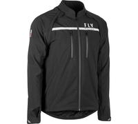 Fly Racing Patrol Softshell, giacca in tessuto XL male Nero