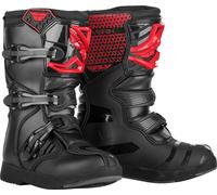 Fly Racing Ragazzi Maverick MX Stivali 4 Rosso/Nero 364-67304