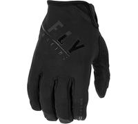 Fly Racing Lite Guanti da motocross antivento, nero, taglia S