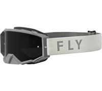 Fly Racing Zone Pro Occhiali da motocross, grigio per maschi