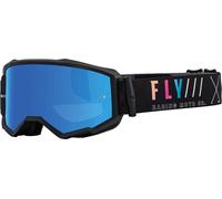 Fly Racing Zone S.E. Avenger, occhiali a specchio male Nero/Blu/Fucsia Blu A Specchio
