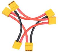 FLY RC 2PCS XT90 Batteria Serie Connettore Cavo da 10 Gauge per RC Batteria Quadricottero Elicottero (XT90 Serie Connettore)