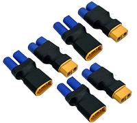 FLY RC 3 paia senza fili XT90 a EC5 spina femmina maschio adattatore connettore wireless per RC FPV Drone auto Lipo NiMH caricabatterie ESC (6 pezzi)