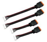 FLY RC 4 cavi di bilanciamento JST-XH 2-6S 3S Lipo caricabatterie per bilanciamento batteria estendere spina di espansione cavi adattatore linea di conversione per veicoli RC Lipo ricarica batteria
