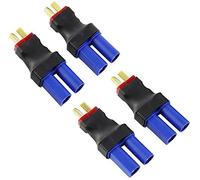 FLY RC 4pcs Maschio Deans to Female EC5 Losi Adattatore connettore per Batteria RC LiPo