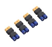 FLY RC XT60 Adattatore convertitore da connettore femmina a EC3 maschio per batteria RC Lipo (4 pezzi/lotto)