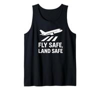 Fly Safe, Land Safe | Regalo per la Giornata Internazionale della Sicurezza Aerea Canotta