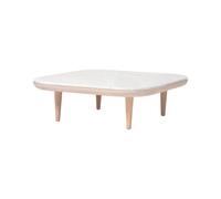 Fly SC4 Tavolino Rovere oliato/Marmo Bianco Carrara