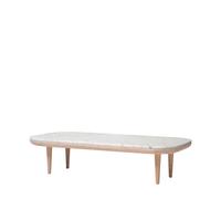 Fly SC5 Tavolino Rovere oliato/Marmo Bianco Carrara
