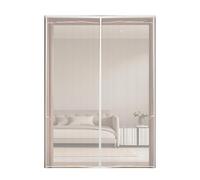 Fly Screen Magnetic Screen Door Cover | Auto-Close Heavy-Duty Cover | Opens Both Ways, Privacy Protection, Powerful Magnets | For Outdoor House Apartment Porch Doorway Balcony Gate Pet Cat Dog