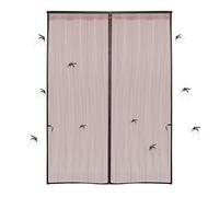Fly Screen Magnetic Screen Door Cover | Auto-Close Heavy-Duty Cover | Opens Both Ways, Privacy Protection, Powerful Magnets | For Outdoor House Apartment Porch Doorway Balcony Gate Pet Cat Dog