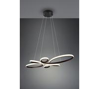 FLY SOSPENSIONE LED 32W 3900lm, 3000K NERA CON REGOLAZIONE INTENSITA' CON NORMALE INTERRUTTORE L. 83CM