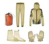 Fly Suit For Women - insectt Protection Clothing | Protective Clothing From bugss, Body Fly Outfit, Jacket Pants Gloves Breathable Protection For Travel Beekeeping Camping Hiking Fishing Gardening