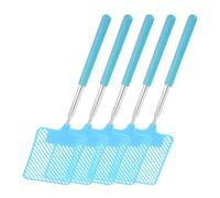 Fly Swatter - 5 Pezzi Swatter Da Mosca Telescopico Per Interni | Il Fermo Mosche Estensibile È Pesante | Viaggio A Casa Utilizzare Racchetta Portatile Strumento Di Portata Da 30 Pollice