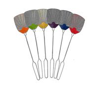 Fly Swatter Extra Long Handle 6 Pack Fly Swatters Indoor / Outdoor Pest Control Flyswatter