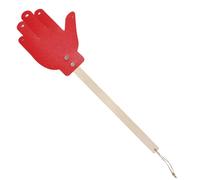Fly Swatter - Swatters | Manuale per impieghi pesanti Flyswatter | PU PELLE FLUNI STRUMENTO SUDATTO CON CLANYARD | Insettici a manico in legno Swatters per classe, esterno, uso domestico, fo