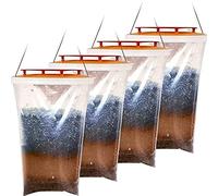 Fly Trap Catcher Hanging con chiusura rossa, trappola per mosche usa e getta per esterni, non tossica (4)