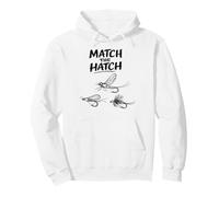 Fly Tying Life Morsa da banco Trota Streamer Match The Hatch Felpa con Cappuccio