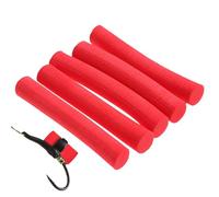 Fly Tying Rigs Stick, EVA Cylinder Float Foam Sticks 5x for Carp Baits, Fly Tying Rig Materials Hook, Portable Lightweight pop-up Lure Feeder