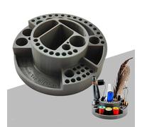 Fly Wying Tool Kit Organizer Round Space Salvaling Stand for Men Regalo per